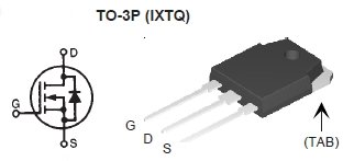 IXTQ40N50L2, N-канальный силовой MOSFET-транзистор с режимом обогащения, область безопасной работы прямого смещения (FBSOA)
